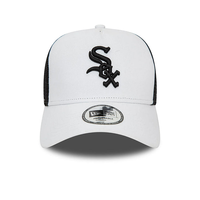 New Era Chicago White Sox League Essential White Trucker Cap