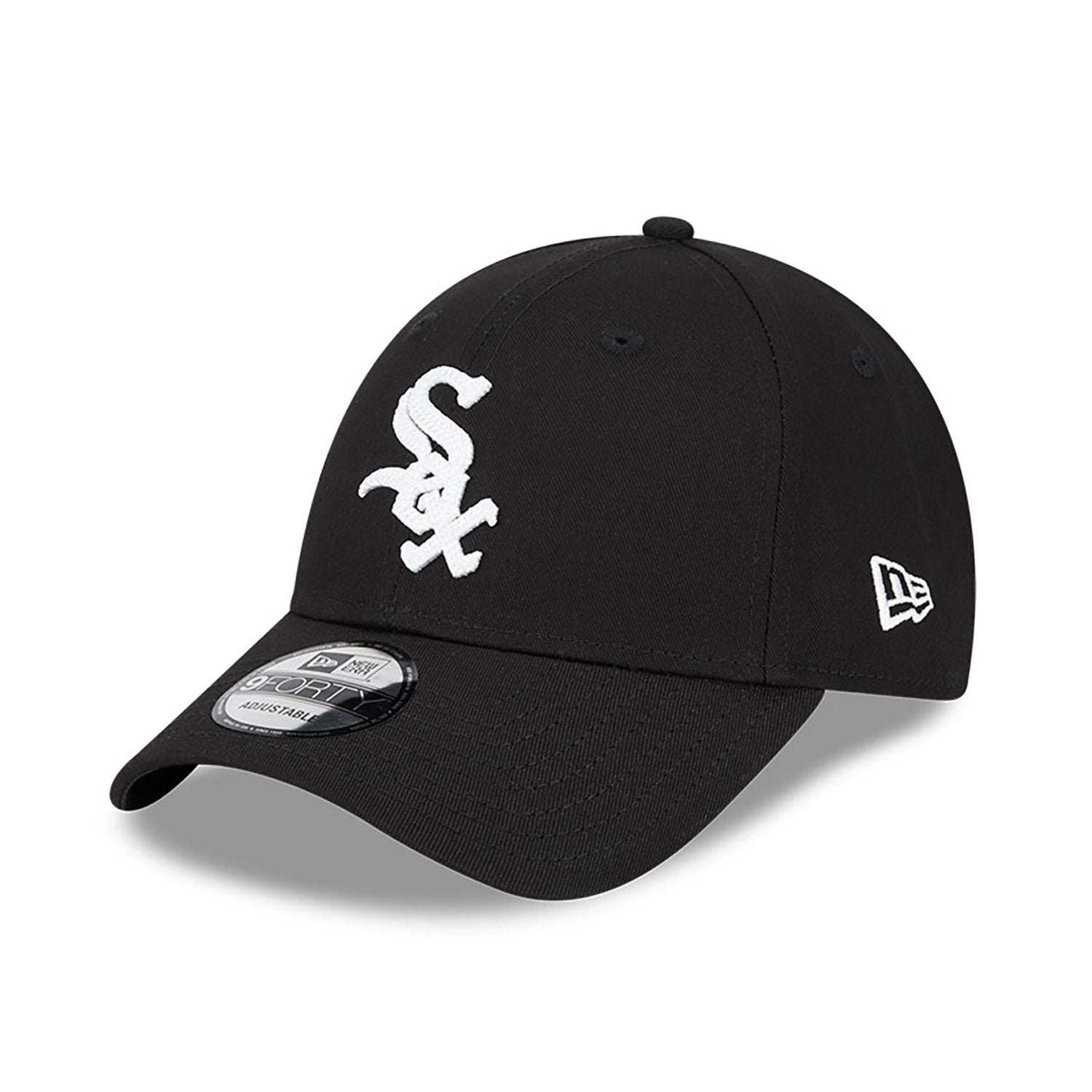 New Era Chicago White Sox New Traditions Black 9FORTY Adjustable Cap