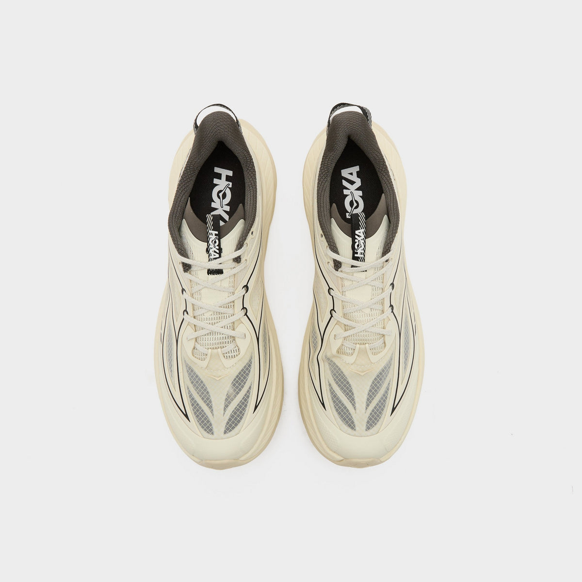 Cream HOKA Mach Remastered