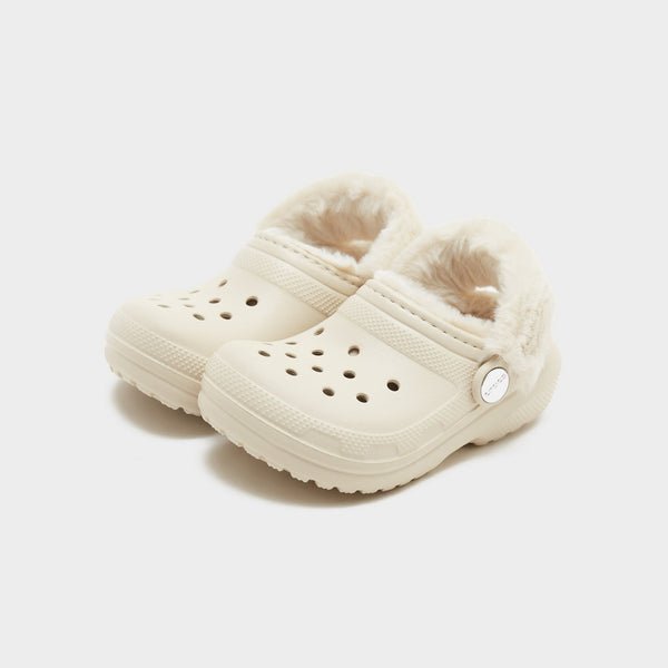 Crocs Classic Fuzz Lined Clog Infant