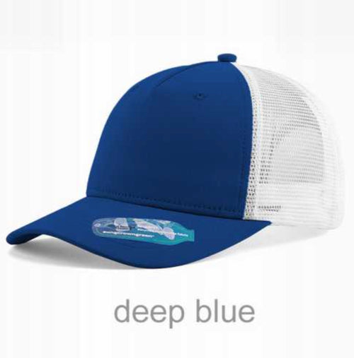 5 PANEL AOC TRUCKER CAP - Cap On