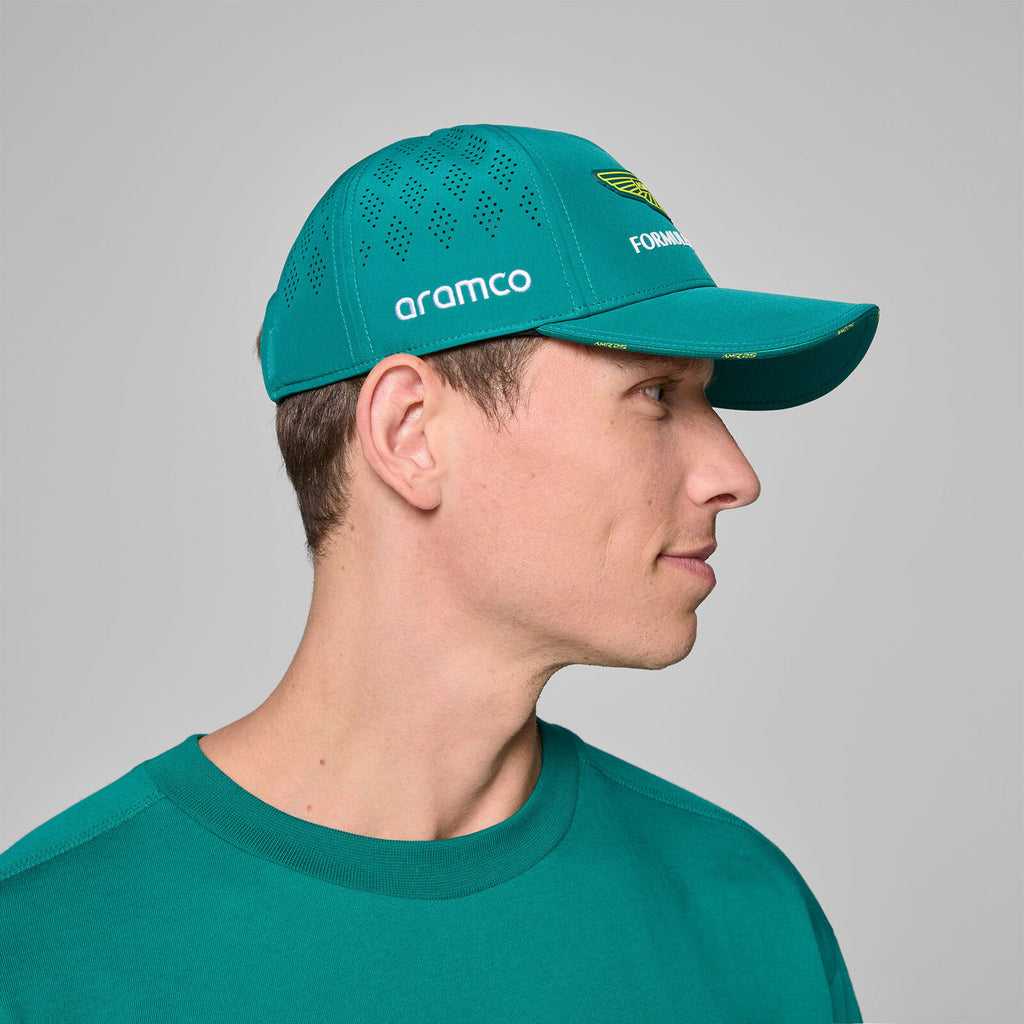 Aston Martin F1 Team 2025 Team Cap - Cap On