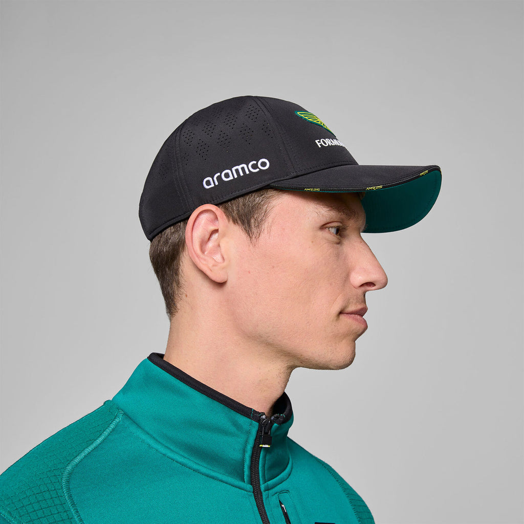 Aston Martin F1 Team 2025 Team Cap - Cap On