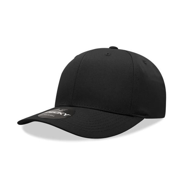 Decky 6022 - 6-Panel Mid Profile, Structured Cotton/Poly Blend Cap - Cap On