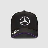 Mercedes-AMG F1 2024 Lewis Hamilton Driver Trucker Cap - Cap On