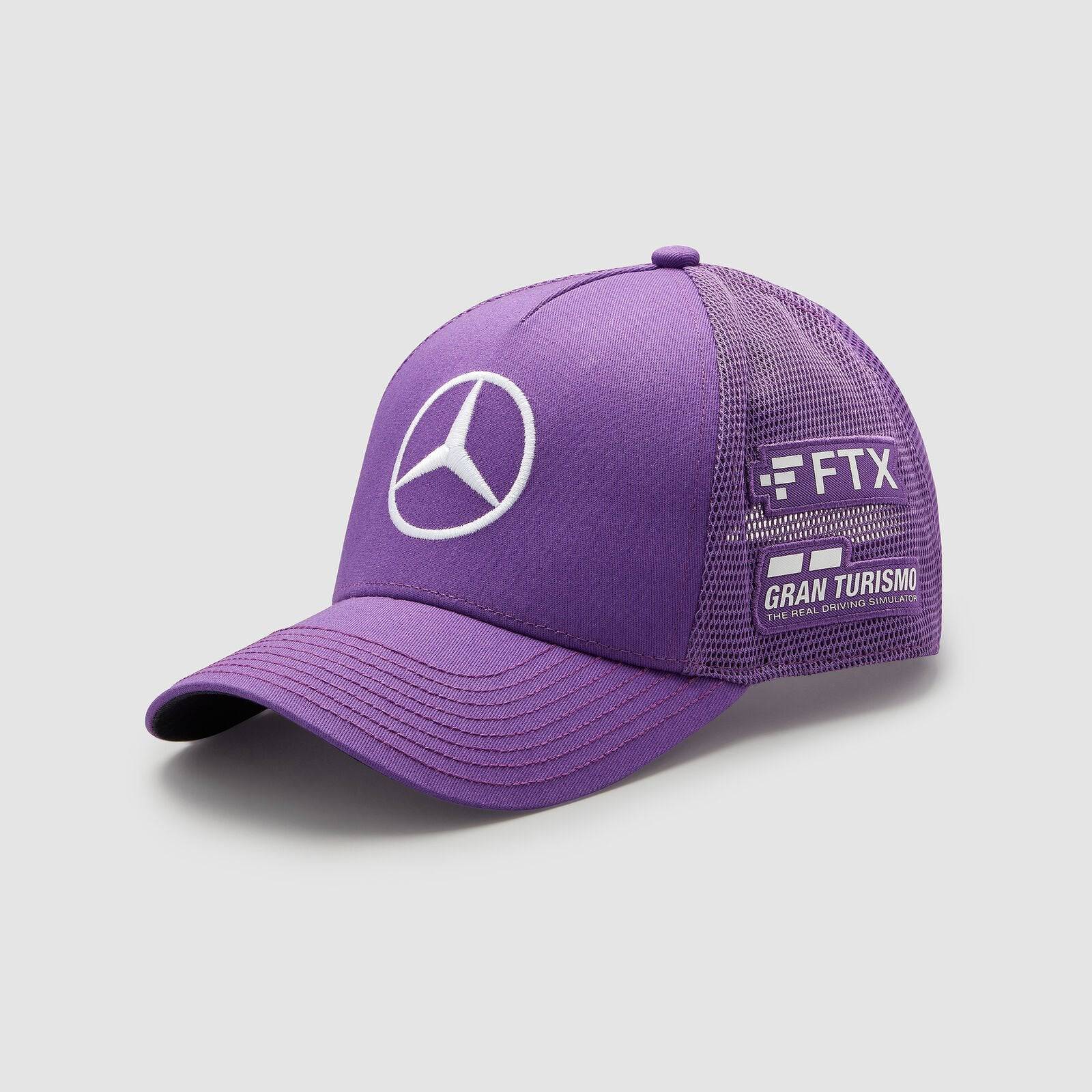 Mercedes-AMG Petronas Lewis Hamilton Team Trucker Cap - Cap On