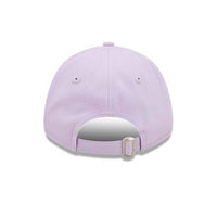 New Era 9FORTY Women New York Yankees League Essential Adjustable Purple Cap - Cap On