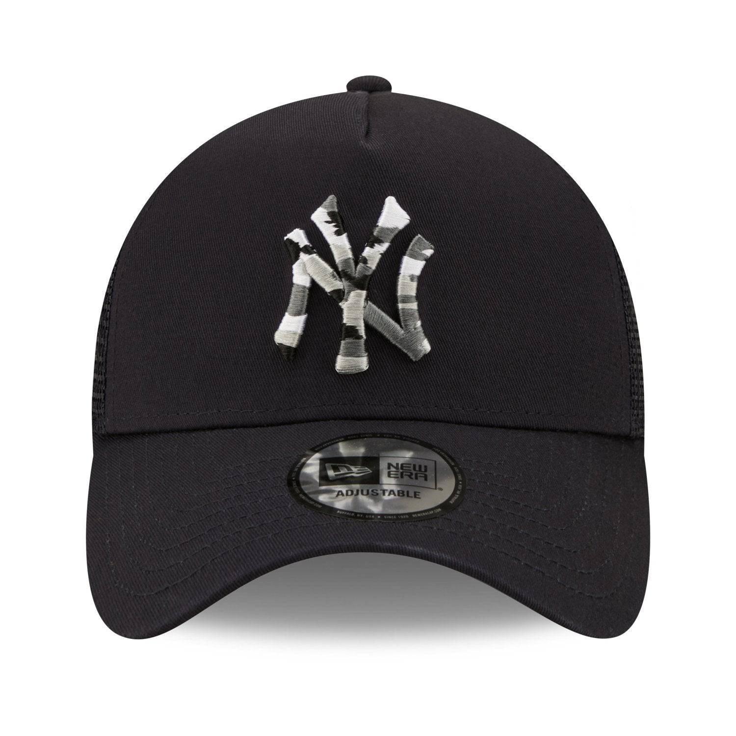 New Era A-Frame Trucker Cap - INFILL New York Yankees navy - Cap On