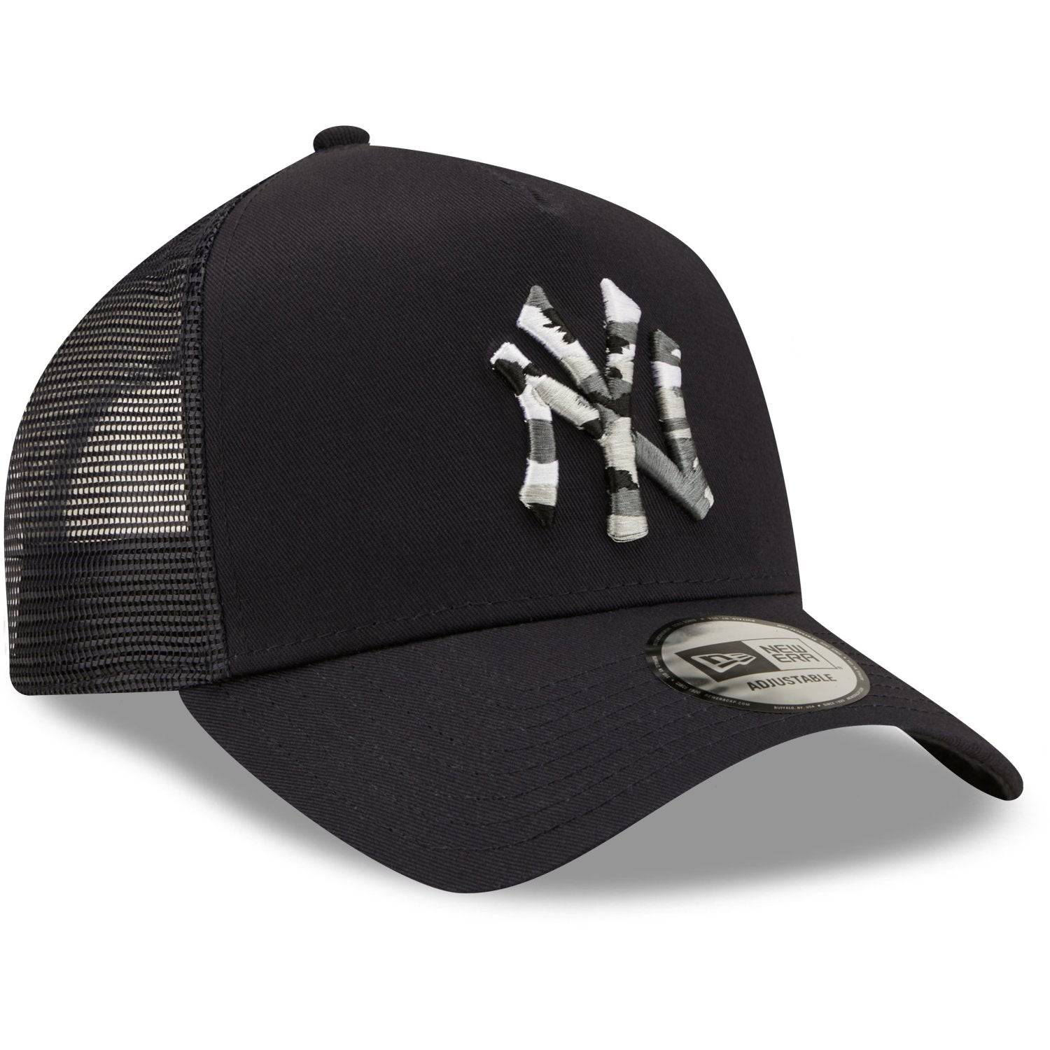 New Era A-Frame Trucker Cap - INFILL New York Yankees navy - Cap On