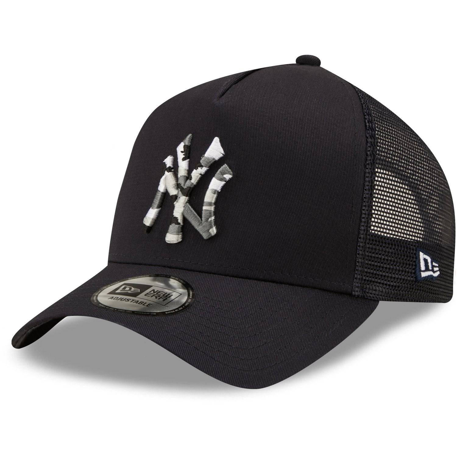 New Era A-Frame Trucker Cap - INFILL New York Yankees navy - Cap On