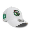 New Era Boston Celtics NBA White 9FORTY Adjustable Cap - Cap On