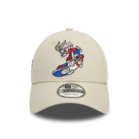 New Era Bugs Bunny Team Looney Tunes Stone 9FORTY Adjustable Cap - Cap On