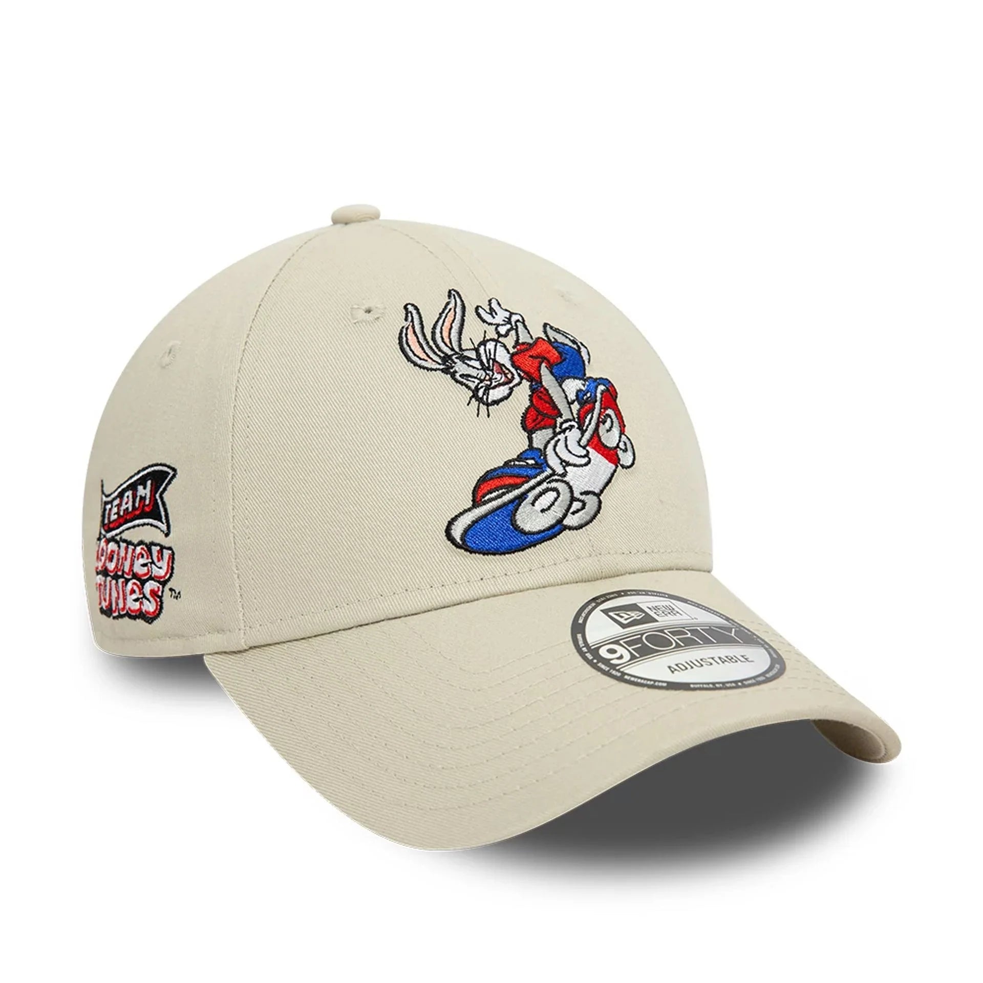 New Era Bugs Bunny Team Looney Tunes Stone 9FORTY Adjustable Cap - Cap On