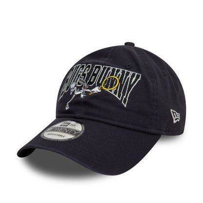 New Era Bugs Bunny Warner Brothers Washed Navy 9TWENTY Adjustable Cap - Cap On