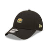 New Era Burger Food Black 9FORTY Adjustable Cap - Cap On