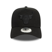 New Era Chicago Bulls E-Frame Monochrome Black Cap - Cap On