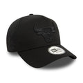 New Era Chicago Bulls E-Frame Monochrome Black Cap - Cap On