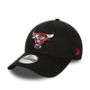 New Era Chicago Bulls NBA Infill Black 9FORTY Adjustable Cap - Cap On