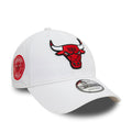 New Era Chicago Bulls NBA White 9FORTY Adjustable Cap - Cap On