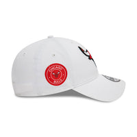 New Era Chicago Bulls NBA White 9FORTY Adjustable Cap - Cap On