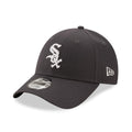 New Era Chicago White Sox League Essential Dark Grey 9FORTY Adjustable Cap - Cap On