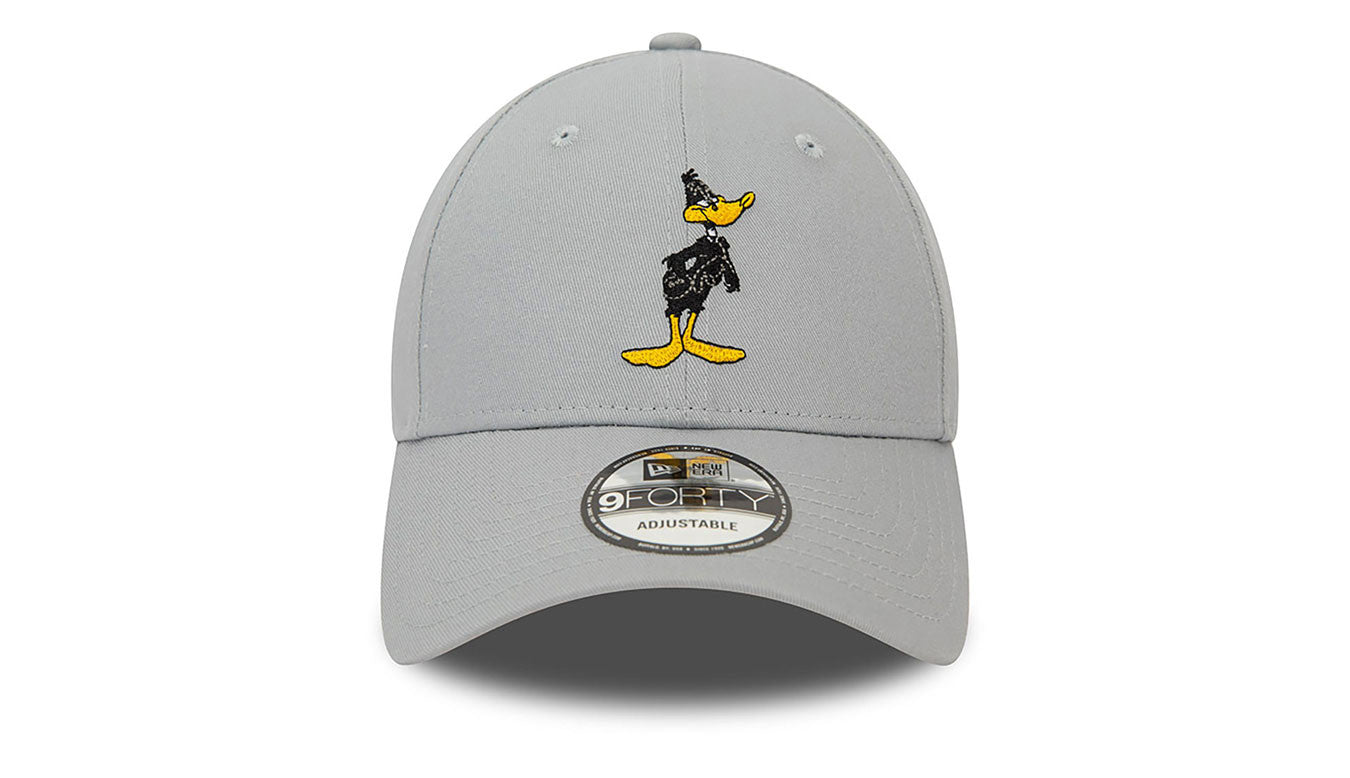 New Era Daffy Duck Looney Tunes Grey 9FORTY Adjustable Cap - Cap On