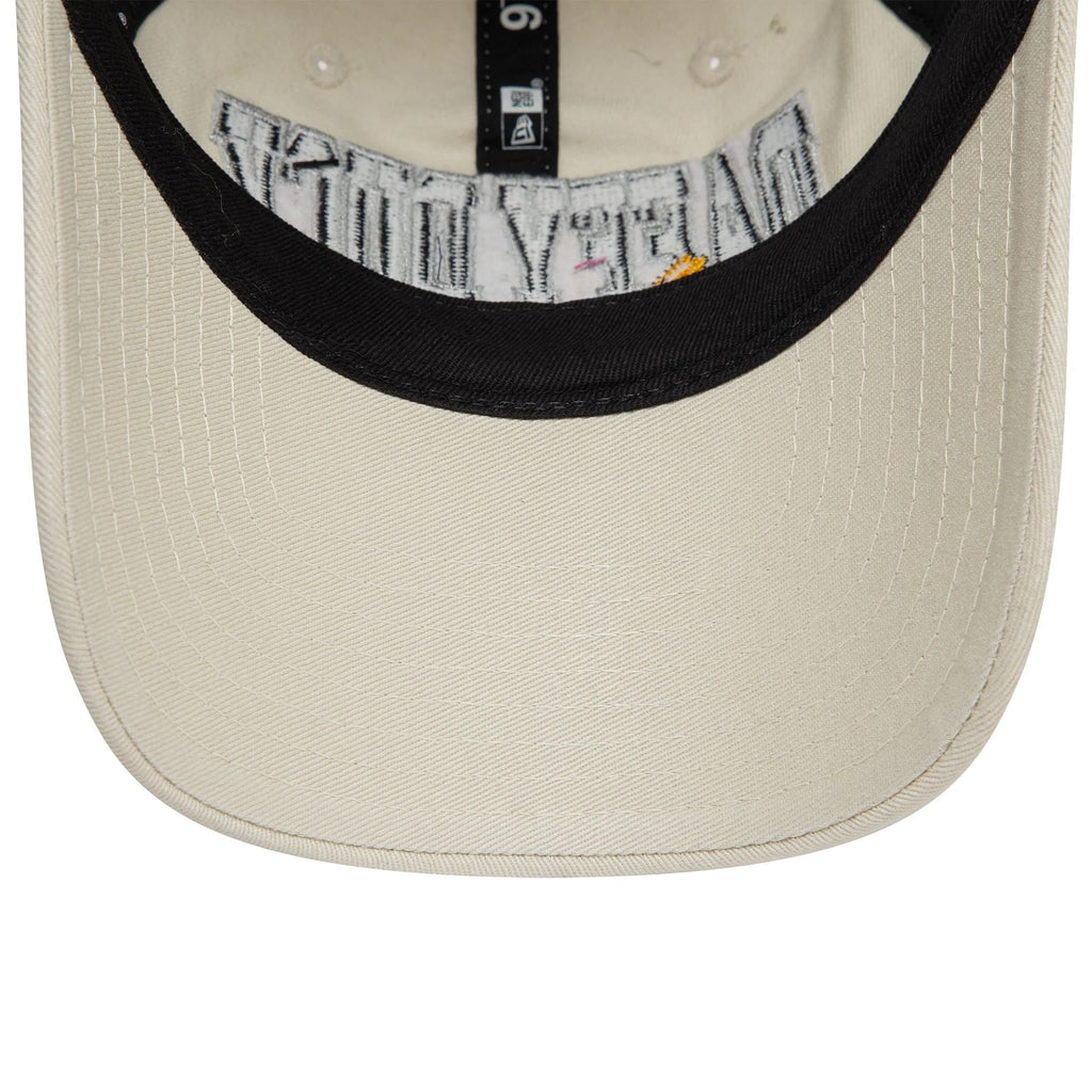 New Era Daffy Duck Warner Brothers Washed Cream 9TWENTY Adjustable Cap - Cap On