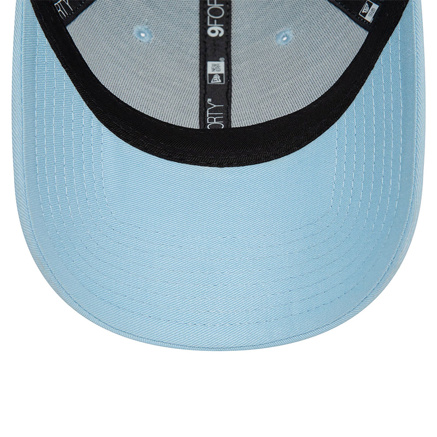 New Era Essential Pastel Blue 9FORTY Adjustable Cap - Cap On