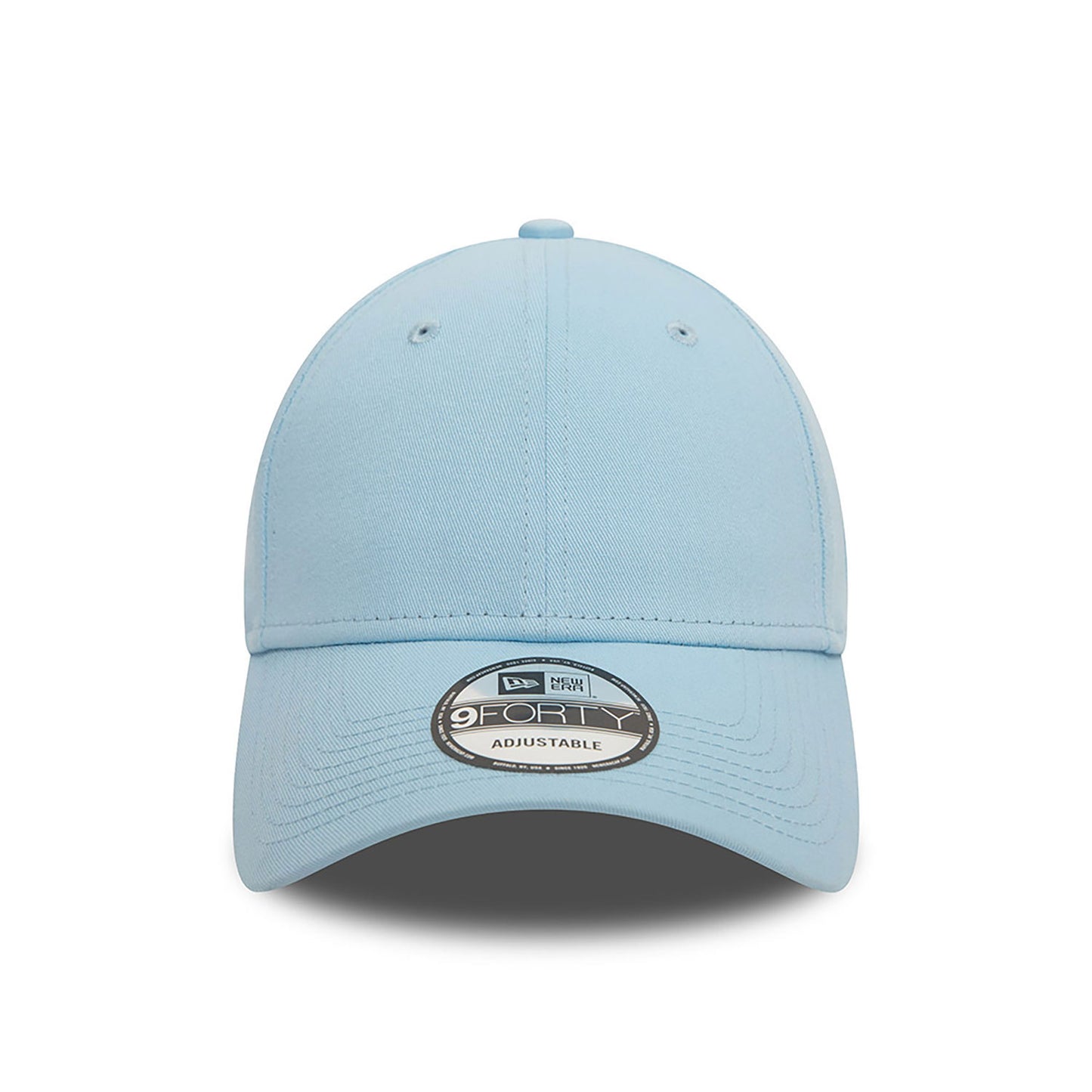 New Era Essential Pastel Blue 9FORTY Adjustable Cap - Cap On