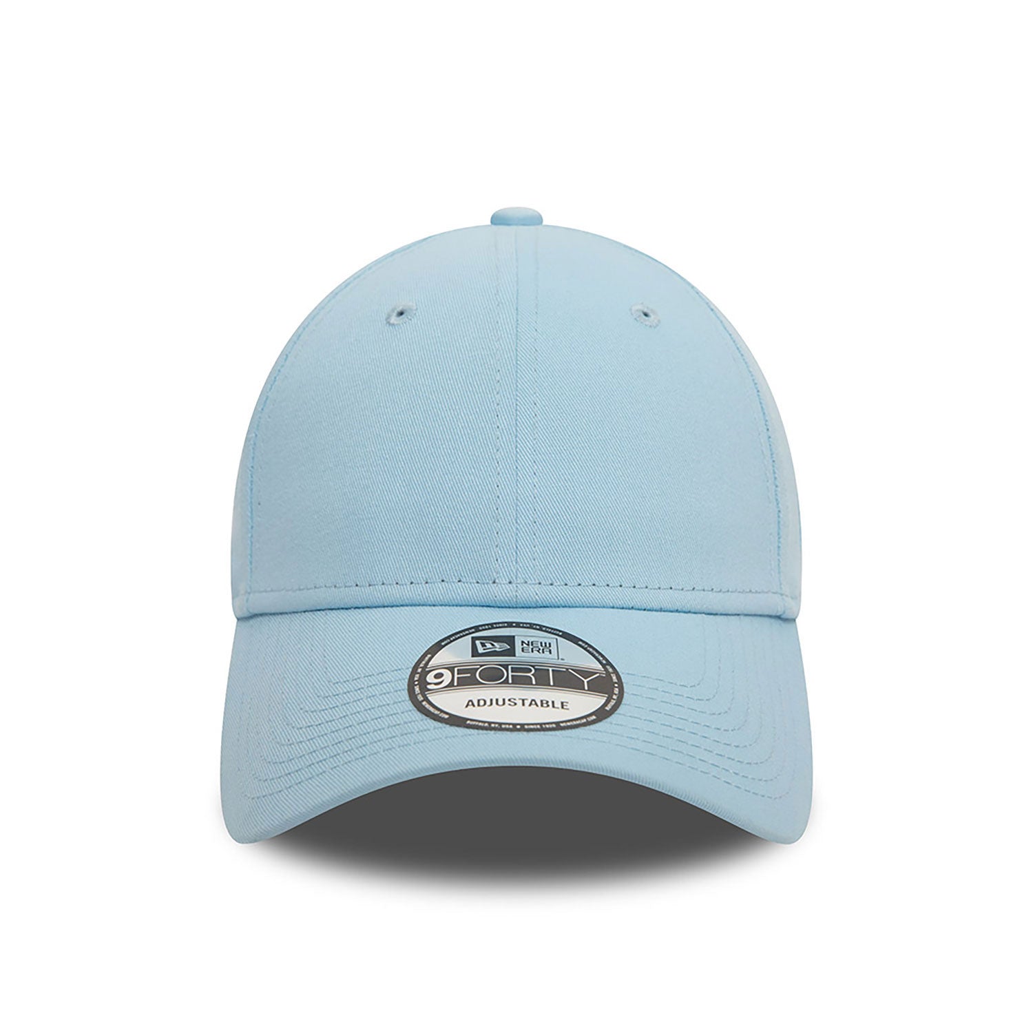 New Era Essential Pastel Blue 9FORTY Adjustable Cap - Cap On