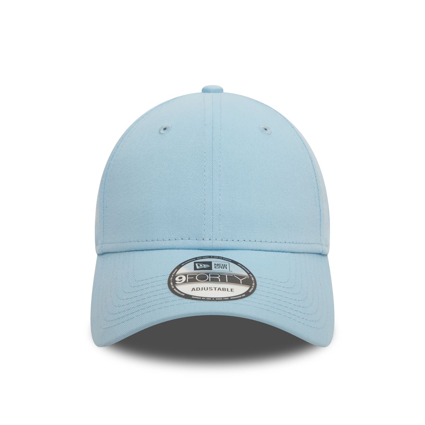 New Era Essential Pastel Blue 9FORTY Adjustable Cap - Cap On