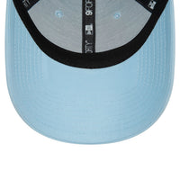 New Era Essential Pastel Blue 9FORTY Adjustable Cap - Cap On