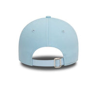 New Era Essential Pastel Blue 9FORTY Adjustable Cap - Cap On
