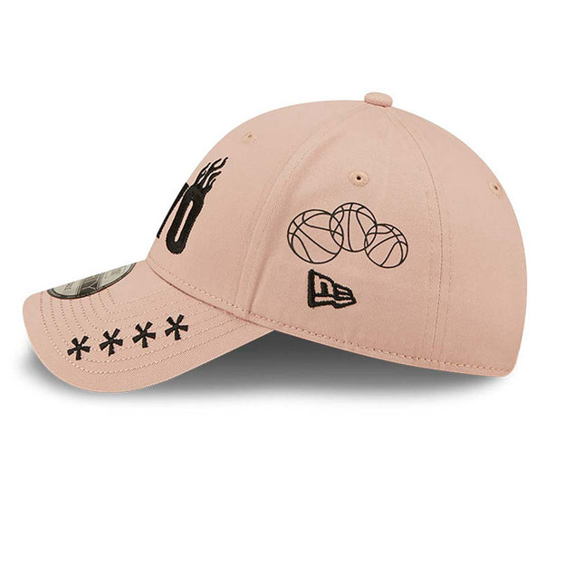 New Era Graphic Pink 9FORTY Adjustable Cap - Cap On