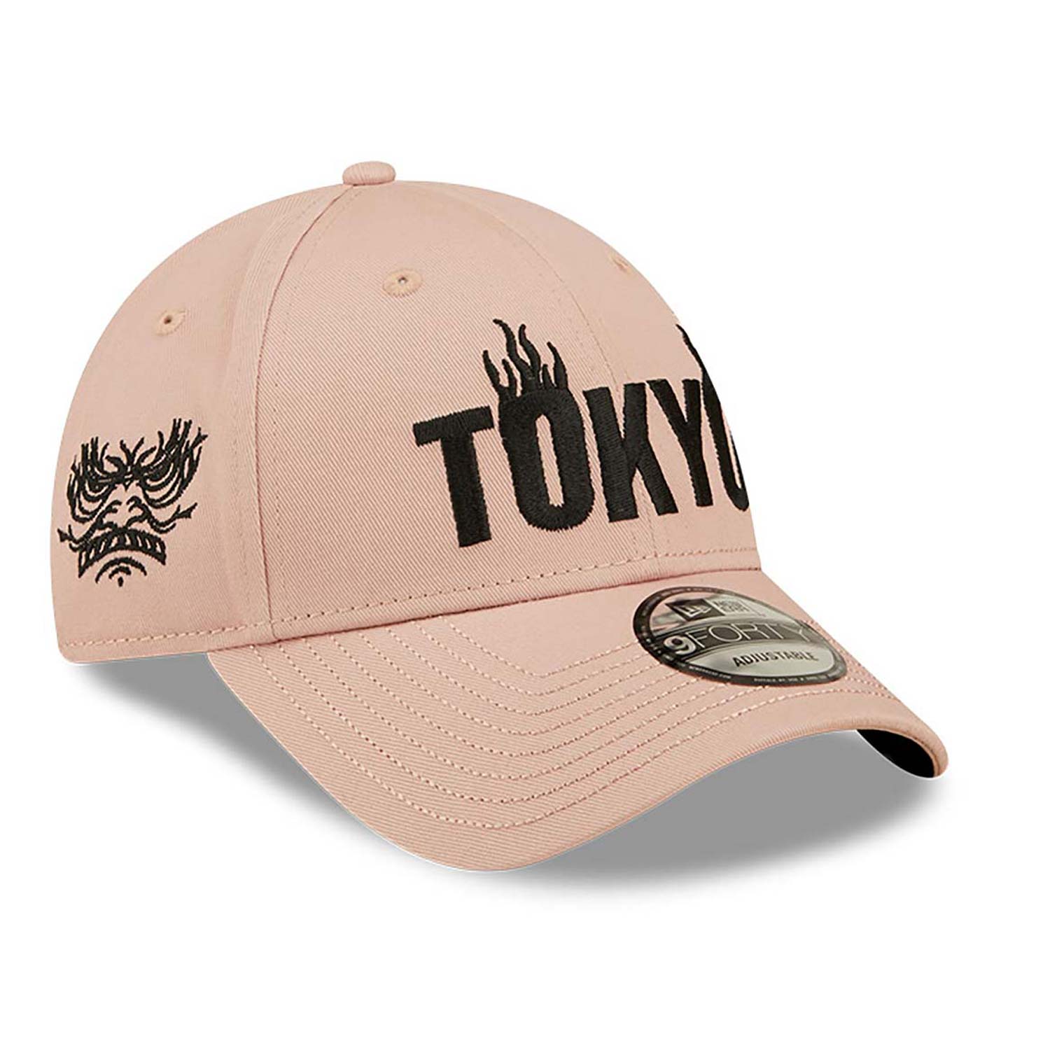 New Era Graphic Pink 9FORTY Adjustable Cap - Cap On