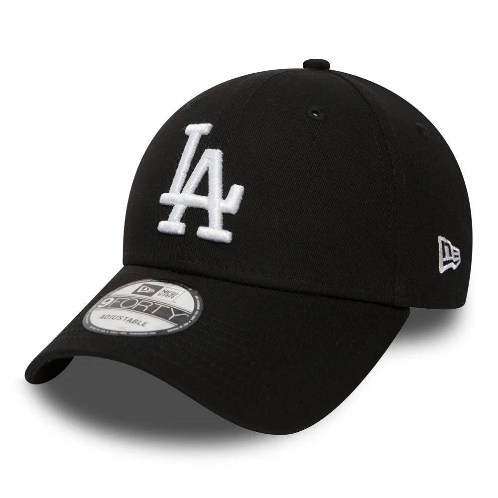 New Era LA Dodgers Essential Black 9FORTY Cap - Cap On