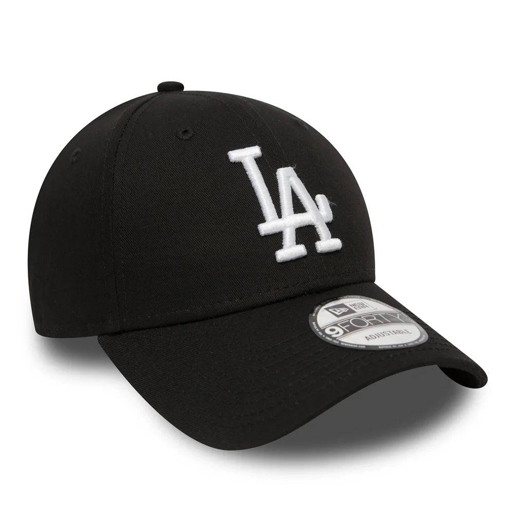 New Era LA Dodgers Essential Black 9FORTY Cap - Cap On