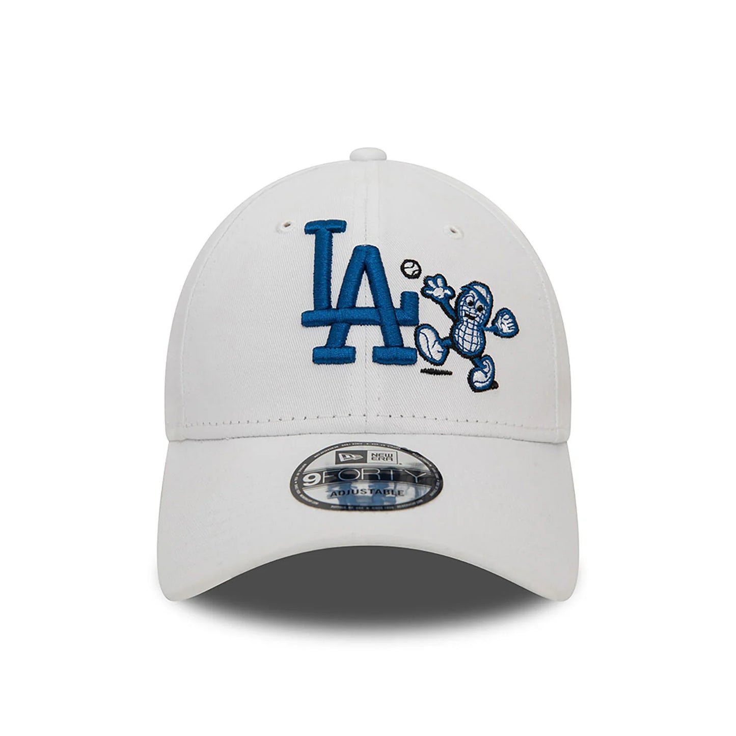 New Era LA Dodgers Food Character White 9FORTY Adjustable Cap - Cap On