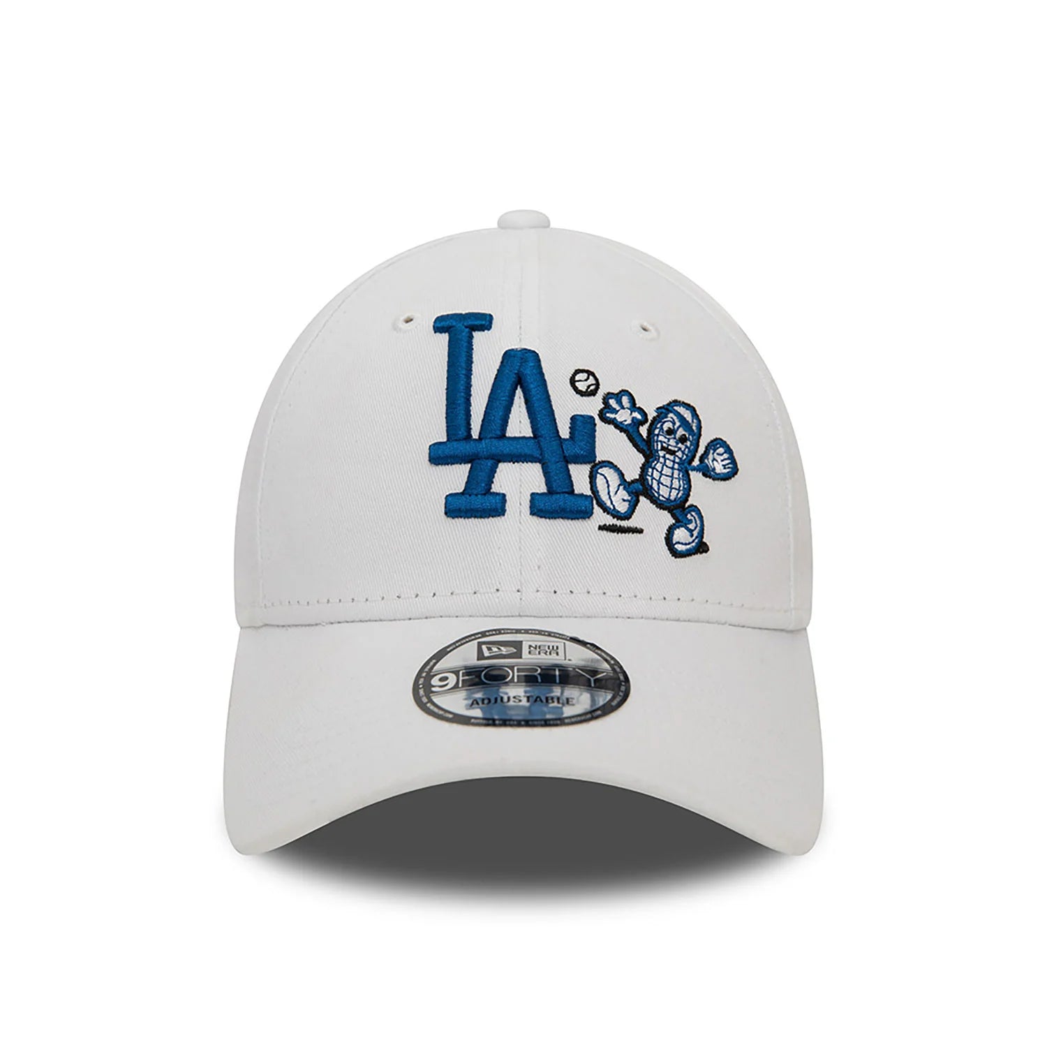 New Era LA Dodgers Food Character White 9FORTY Adjustable Cap - Cap On