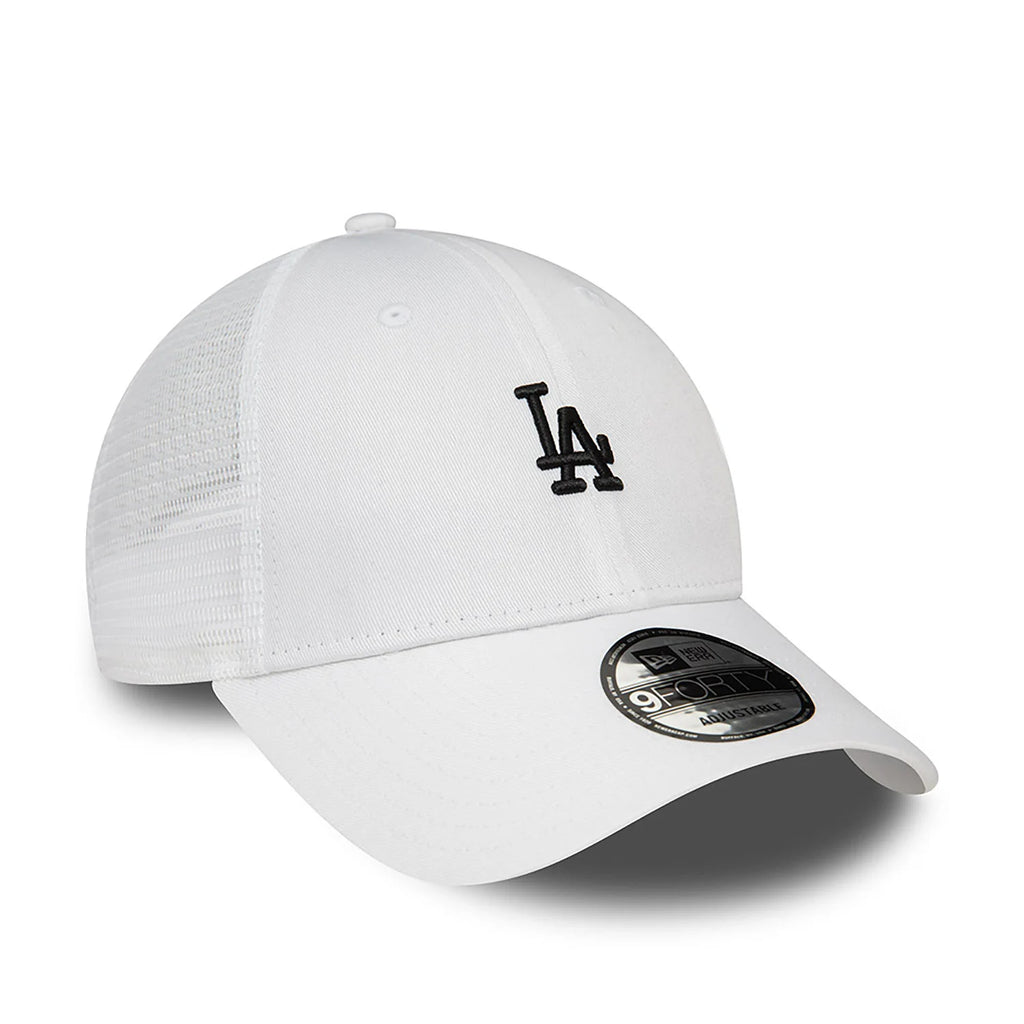 New Era LA Dodgers Home Field White 9FORTY Trucker Cap - Cap On