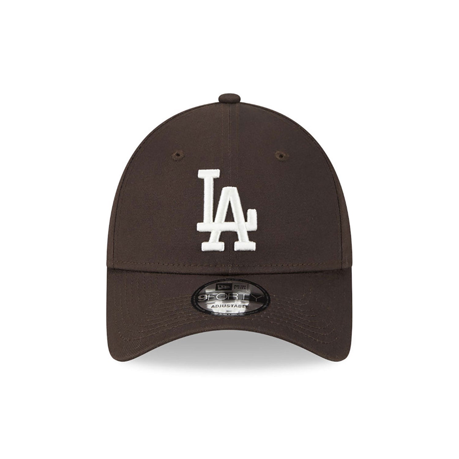 New Era LA Dodgers League Essential Brown 9FORTY Adjustable Cap 9FORTY - Cap On