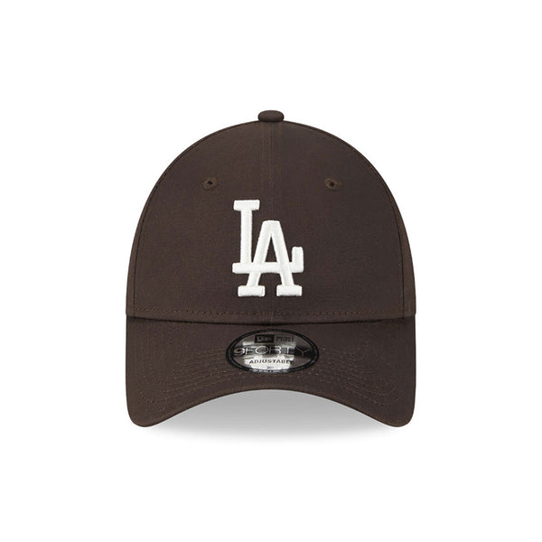 New Era LA Dodgers League Essential Brown 9FORTY Adjustable Cap 9FORTY - Cap On