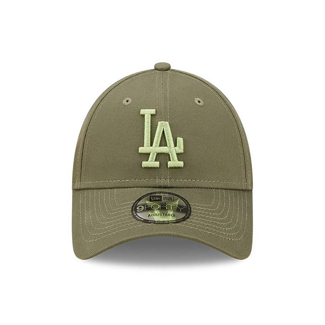 New Era LA Dodgers League Essential Green 9FORTY Adjustable Cap - Cap On