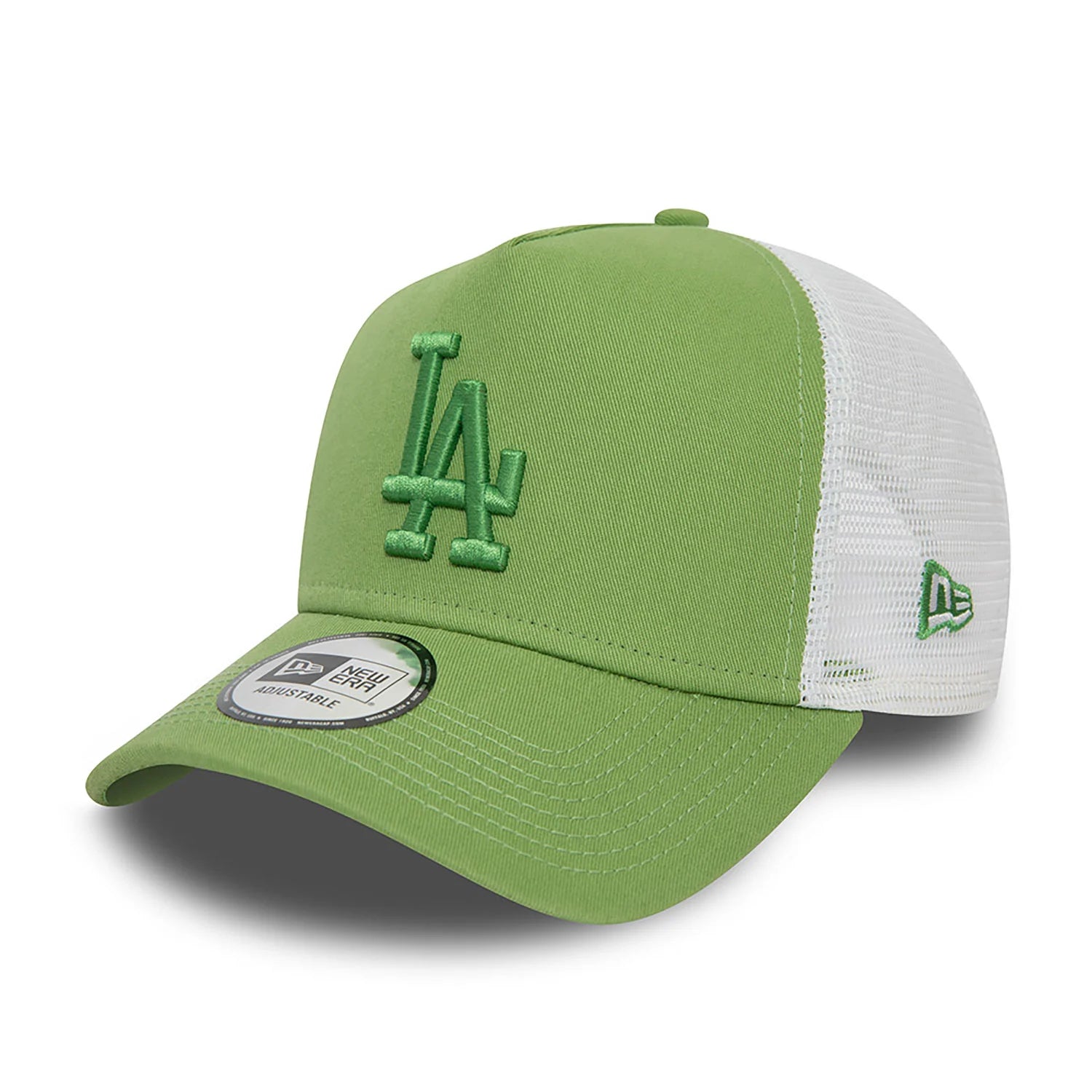 New Era LA Dodgers League Essential Green Trucker Cap - Cap On