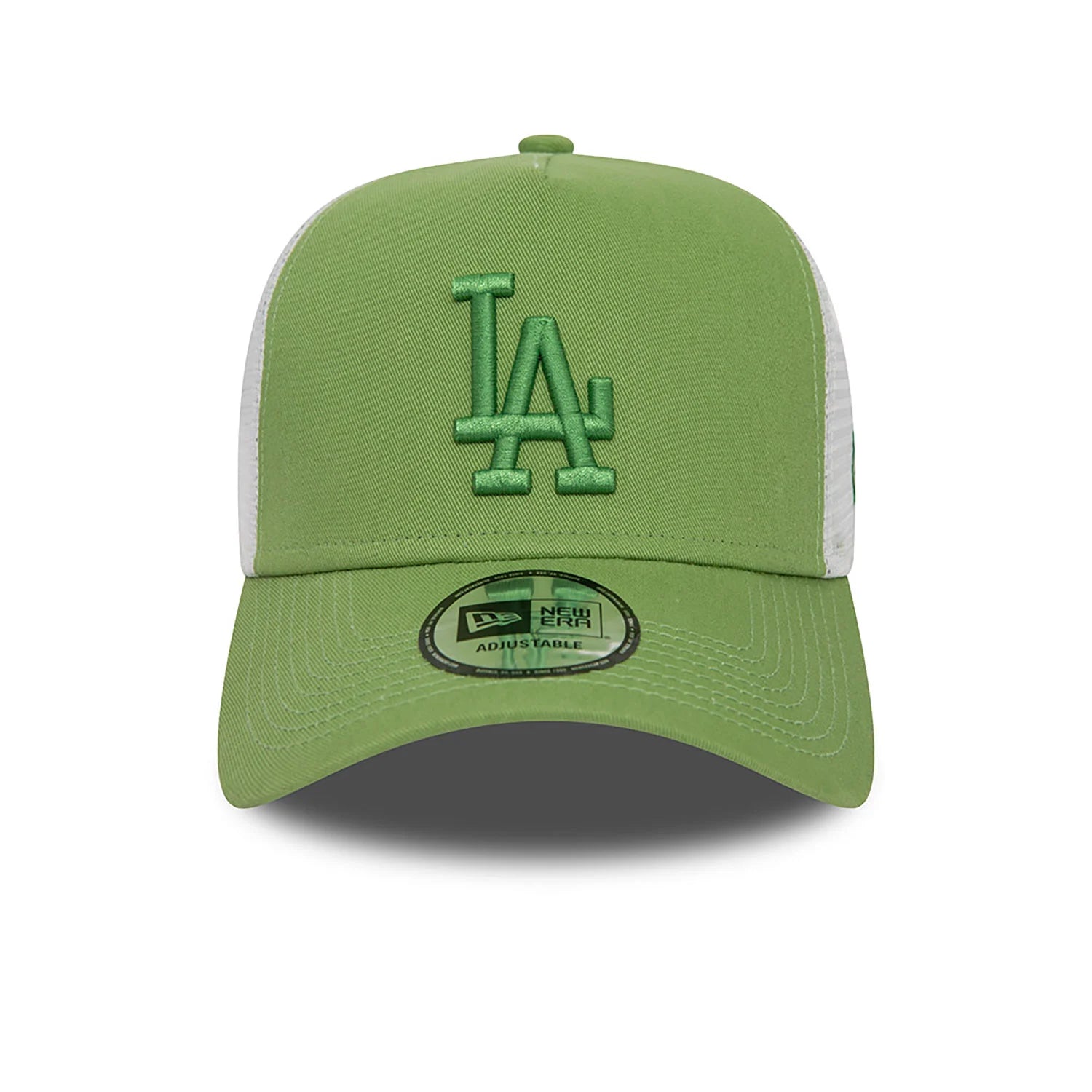 New Era LA Dodgers League Essential Green Trucker Cap - Cap On