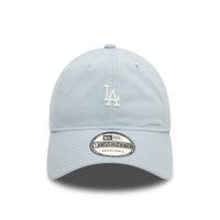 New Era LA Dodgers Mini Washed Pastel Blue 9TWENTY Adjustable Cap - Cap On