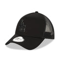 New Era LA Dodgers Tonal Black A-Frame Trucker Cap - Cap On