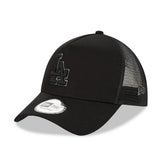 قبعة سائق الشاحنة New Era LA Dodgers Tonal Black A-Frame
