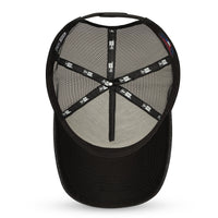 New Era LA Dodgers Tonal Black A-Frame Trucker Cap - Cap On