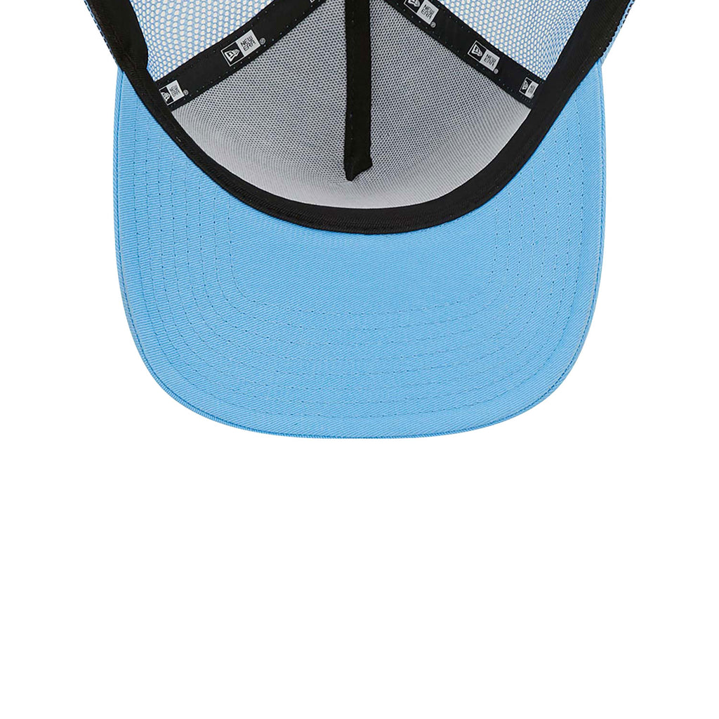 New Era LA Dodgers Tonal Mesh Blue A-Frame Trucker Cap - Cap On
